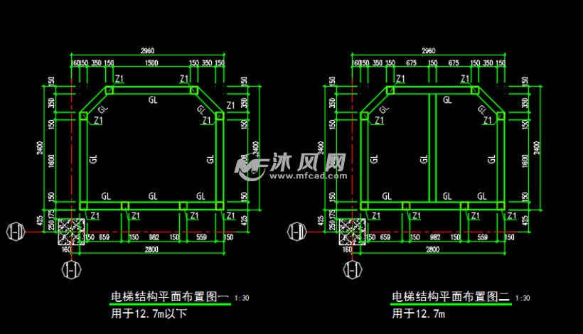 某观光电梯设计图