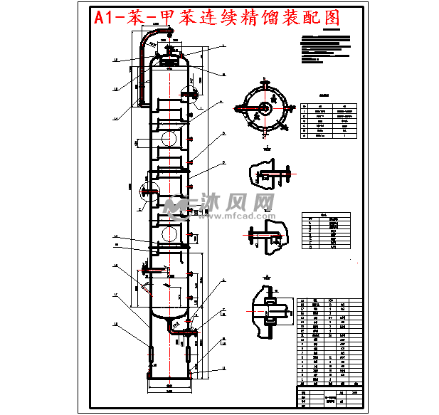 苯-甲苯连续精馏筛板塔的设计