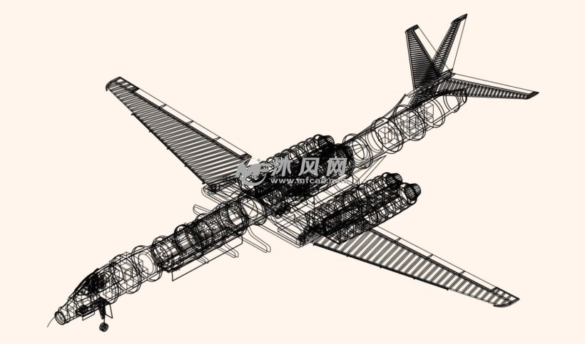 b-1b轰炸机造型