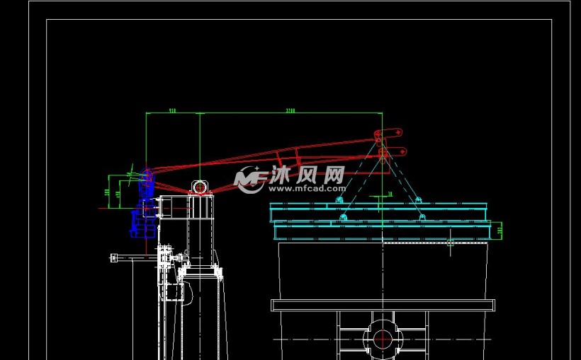 钢包加盖装置改造方案图