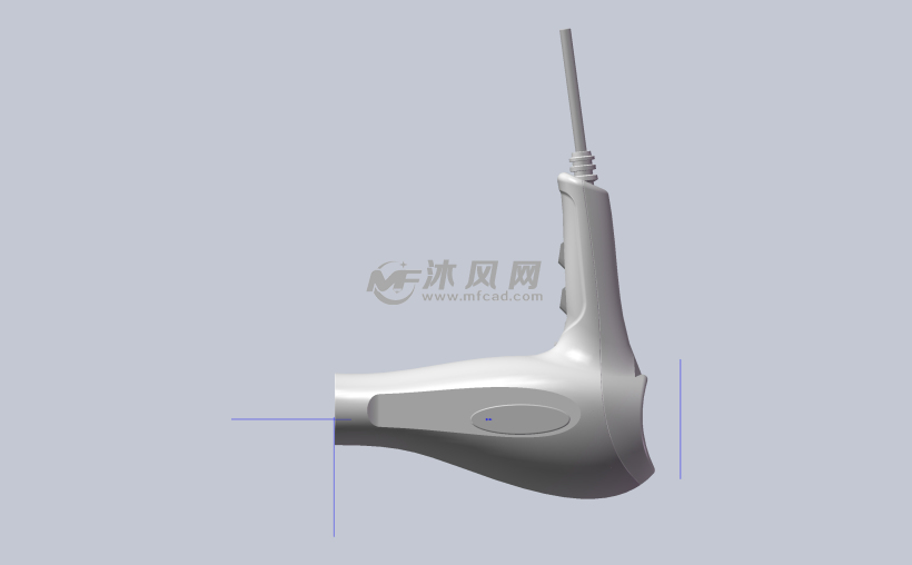 吹风机家用模型图 - 家用电器图纸 - 沐风网