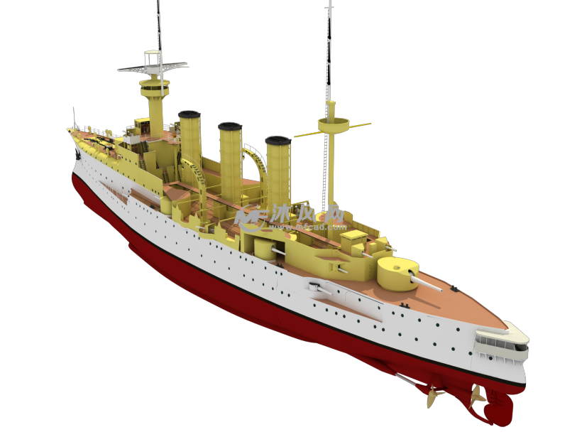 军用舰船模型
