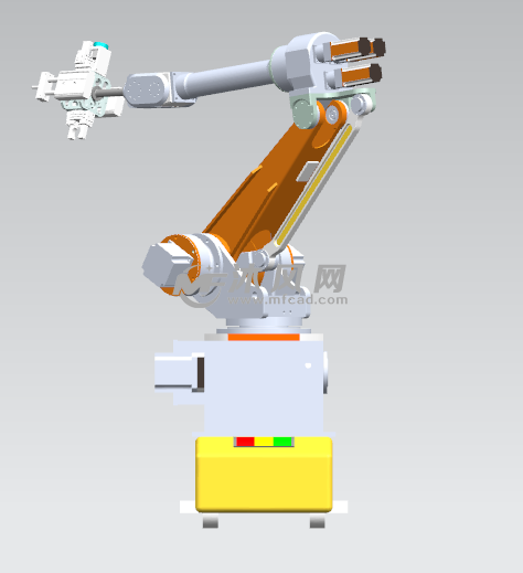 移动式六轴取料机器人模型