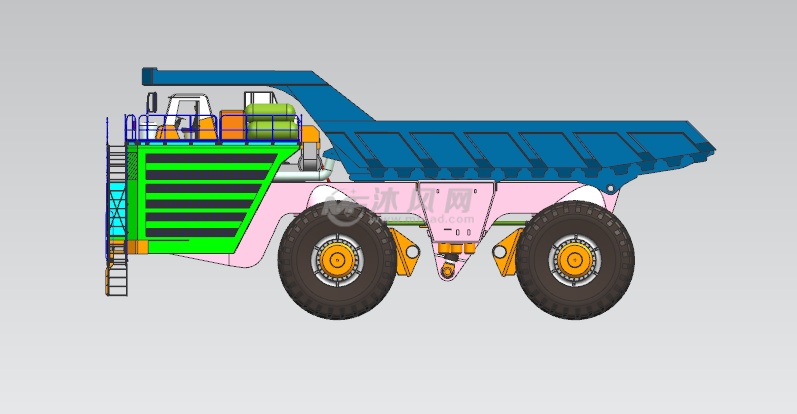 大型矿用自卸车设计
