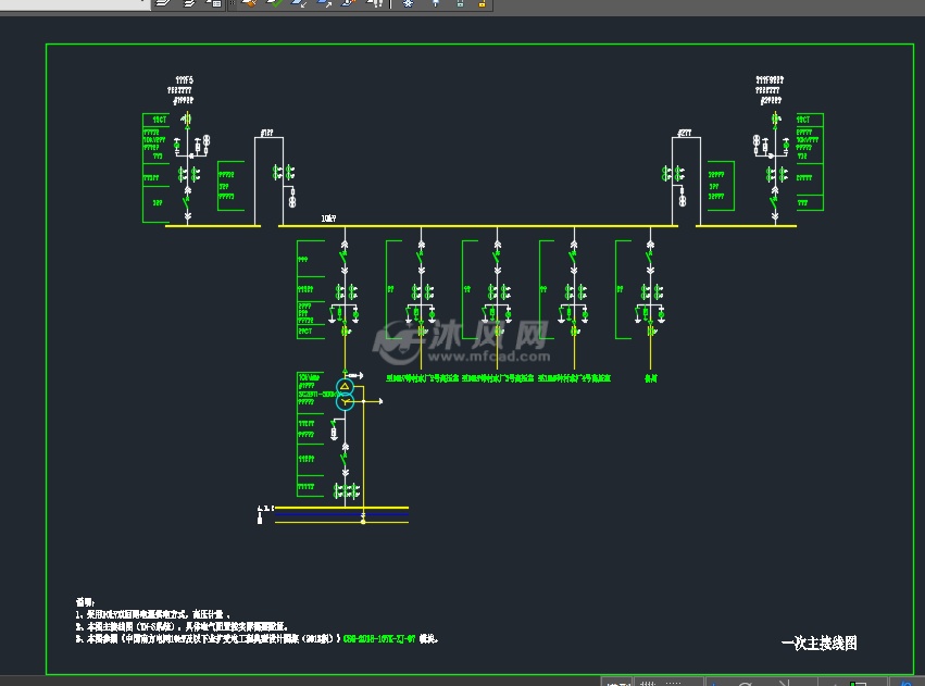 一次主接线图