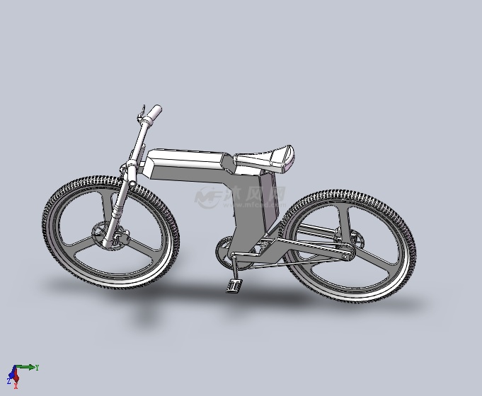 电动自行车概念设计图