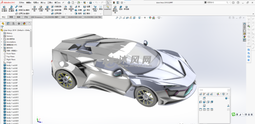 压缩后大小为22.8mb.solidworks2020设计.