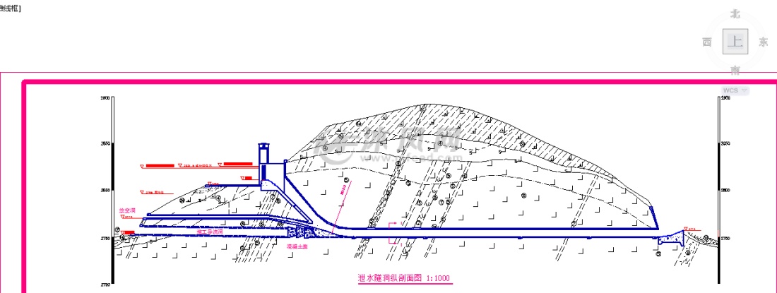 粘土心墙土石坝设计与枢纽布置方案比较