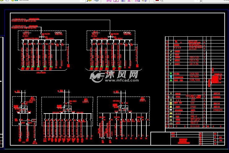 十六层高层建筑的强弱电系统图- 电气工程图纸 - 沐风网