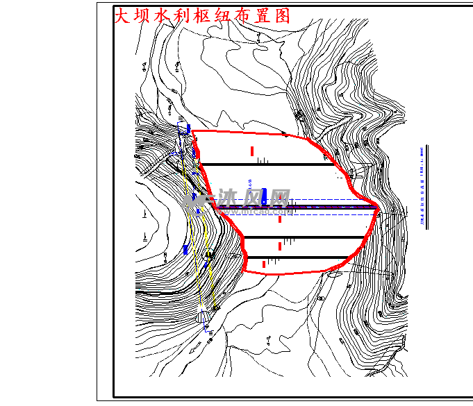 心墙土石坝设计及施工组织详细设计