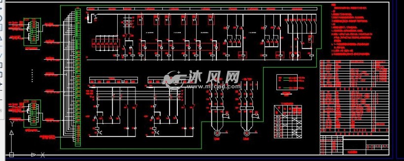 消防系统中各种控制原理图