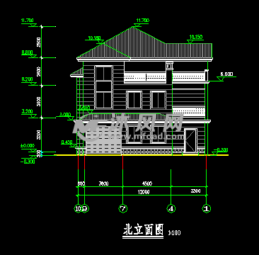 12米13米农村漂亮自建房设计图纸