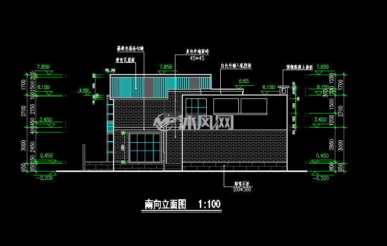 别墅现场施工图,别墅施工图,别墅图施工图(第17页)_大山谷图库