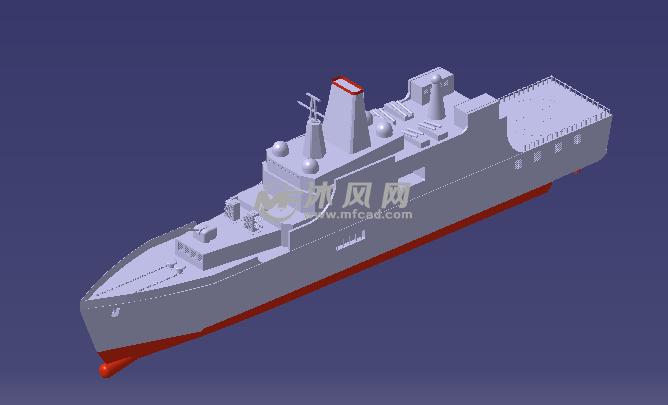 船坞登陆舰参考模型