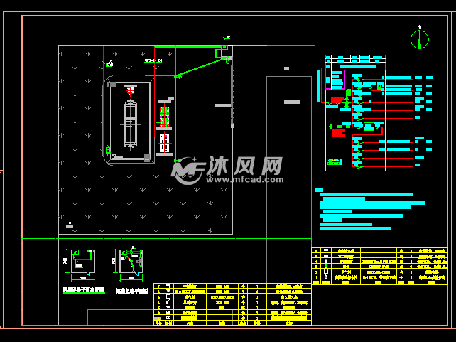 lng气化站项目施工图- 电气工程图纸 - 沐风网