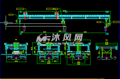 850吨架桥机方案图