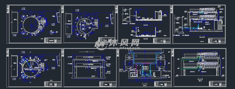 超效浅层气浮三视图