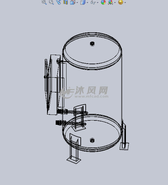 热水箱设计模型