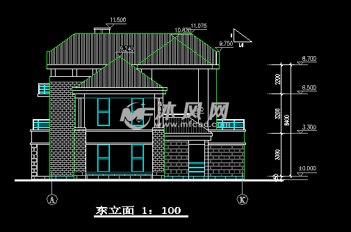 精选3套农村自建二层别墅设计图纸