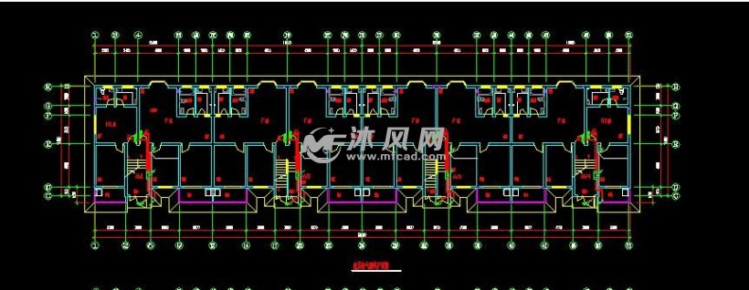 模型库 cad建筑图纸 电气工程 住宅建筑电气cad 免费领取鼠标垫 免费