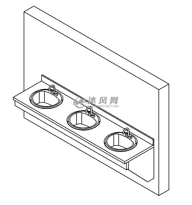 洗手池3d设计