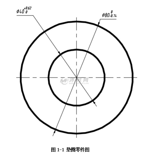 垫圈零件图