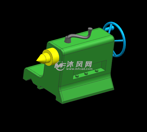 车床钻孔尾座