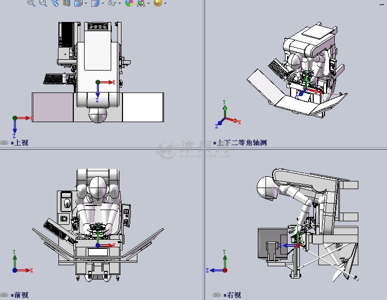 模拟驾驶室设计模型