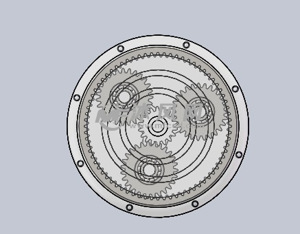 行星齿轮组样图