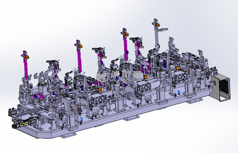 焊接工装夹具3d - 零部件模型图纸 - 沐风网