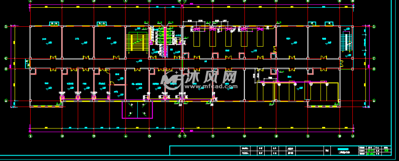 研发楼给排水消防空调图- 暖通图纸 - 沐风网