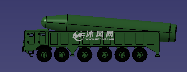 df26b导弹车参考模型