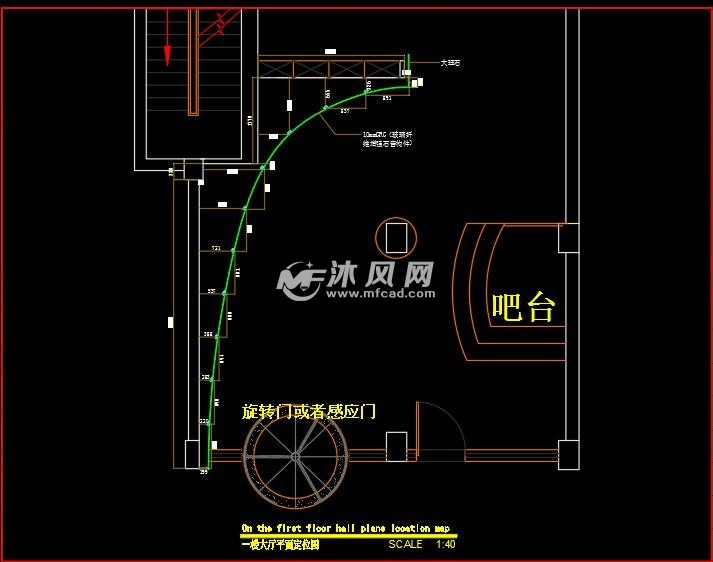 酒店grg安装cad图纸