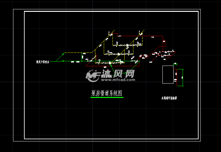 空气源热泵泵站设计图纸