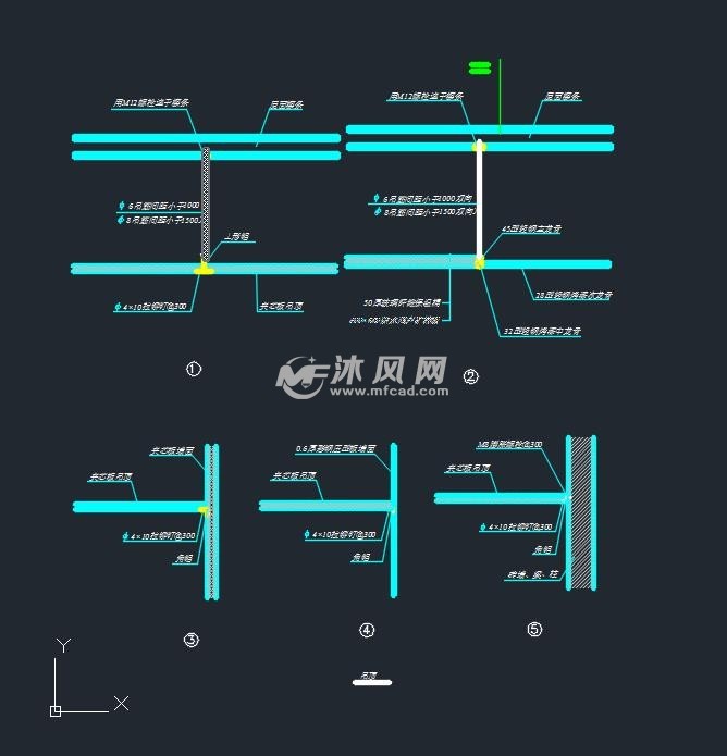 彩钢瓦钢结构节点通用施工图集