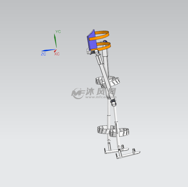 外骨骼机器人设计(步行训练机器人)