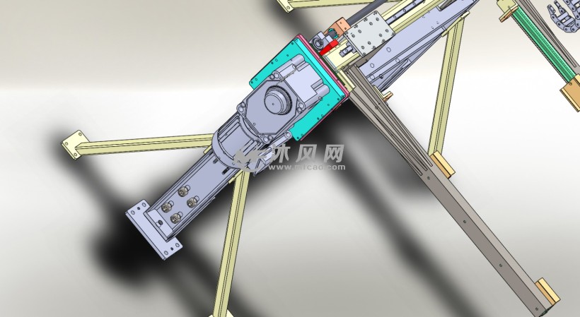 模型库 零部件模型 工装 夹紧器         大型产品产换,翻转180  90度