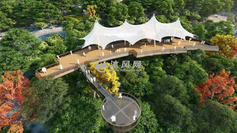 旅游集散中心景观平台建筑设计图