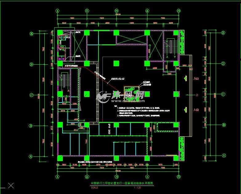 银行建筑装饰装修工程电气施工图