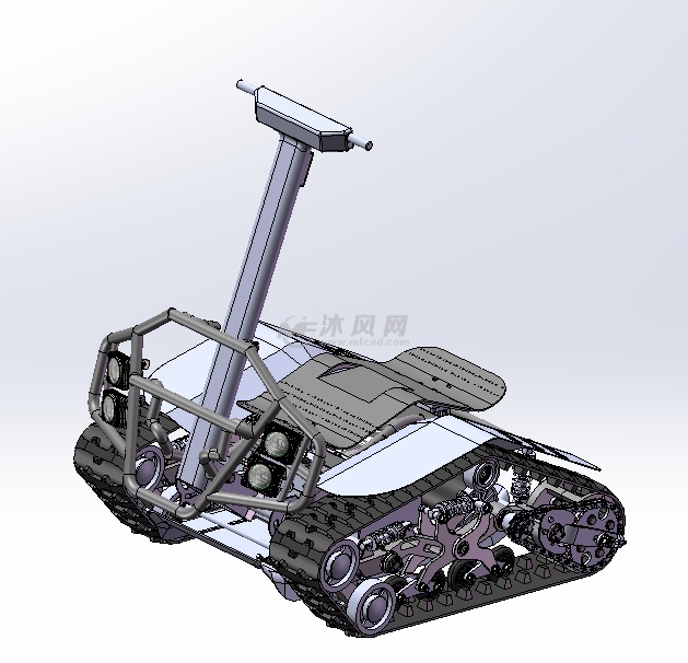 dtv shredder全地形履带滑板车 - 玩具公仔图纸