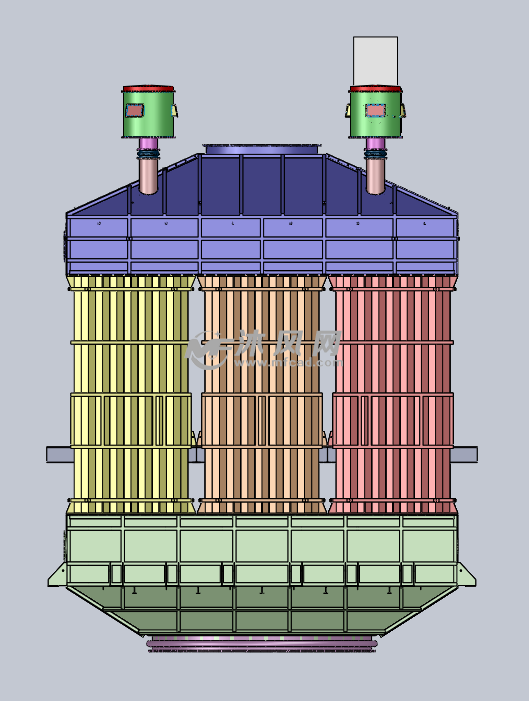 wesp350湿式电除尘器