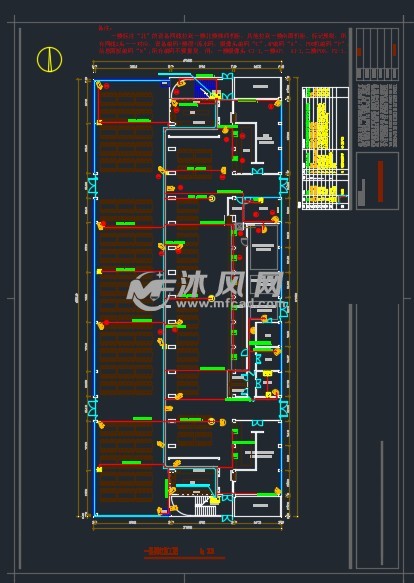 某宿舍楼弱电智能化施工图