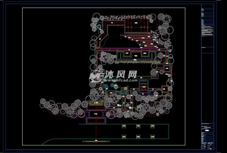 王府景观设计总平面图