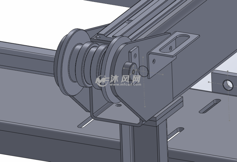 链条式输送机3d