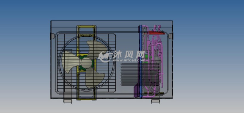 空调外机三维模型