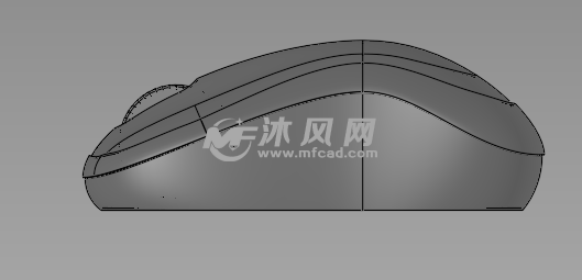 鼠标侧视图