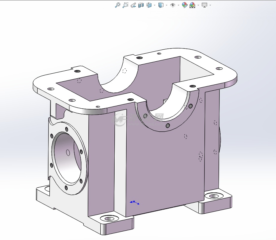 蜗轮蜗杆减速器箱体工艺设计及其夹具设计