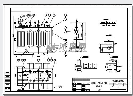 sb13-1600参考油浸式变压器