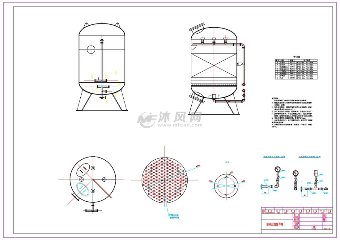 活性炭,砂滤罐过滤器图