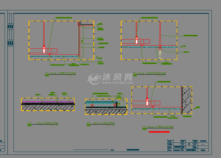 矿棉板天花大样图